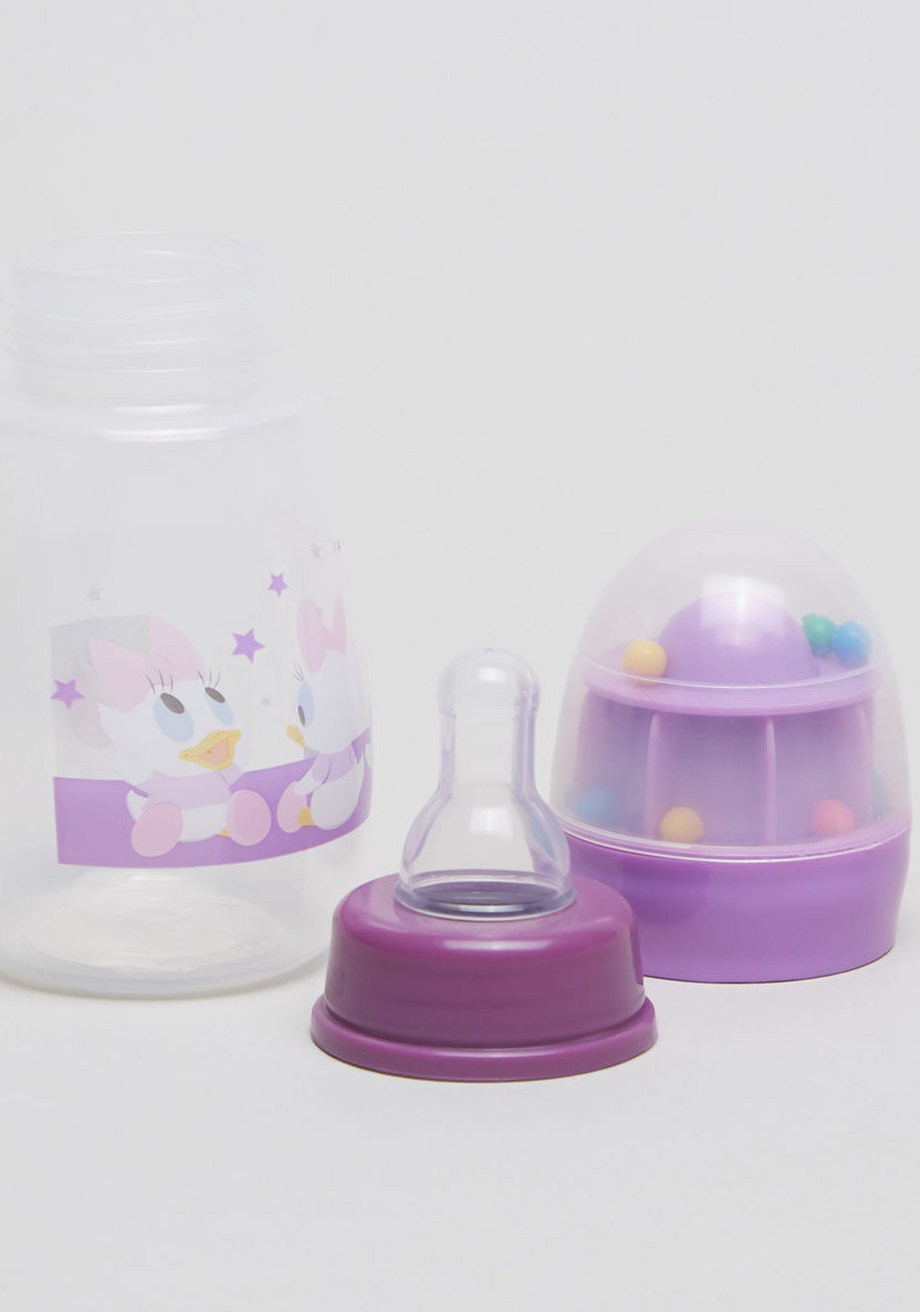 Printed Feeding Bottle with Rattle - 150 ml-Bottles and Teats-image-1