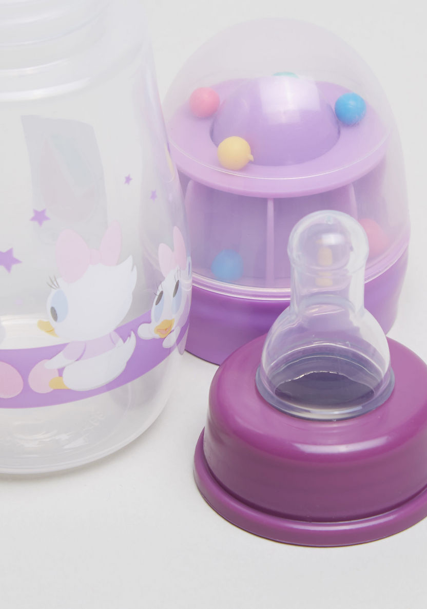 Printed Feeding Bottle with Rattle - 150 ml-Bottles and Teats-image-2