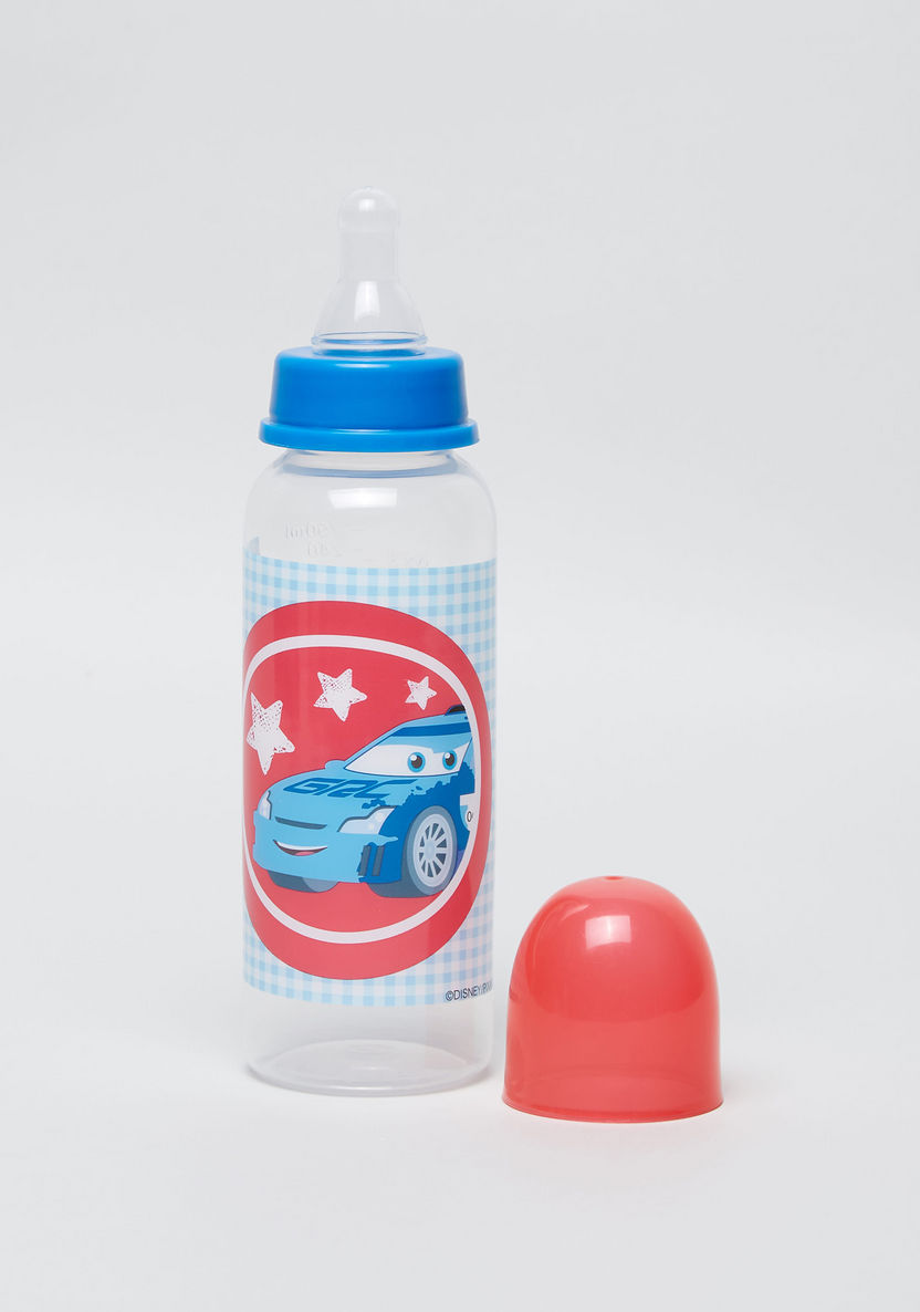 Disney Cars Print 3-Piece Feeding Bottle - 250 ml-Bottles and Teats-image-4