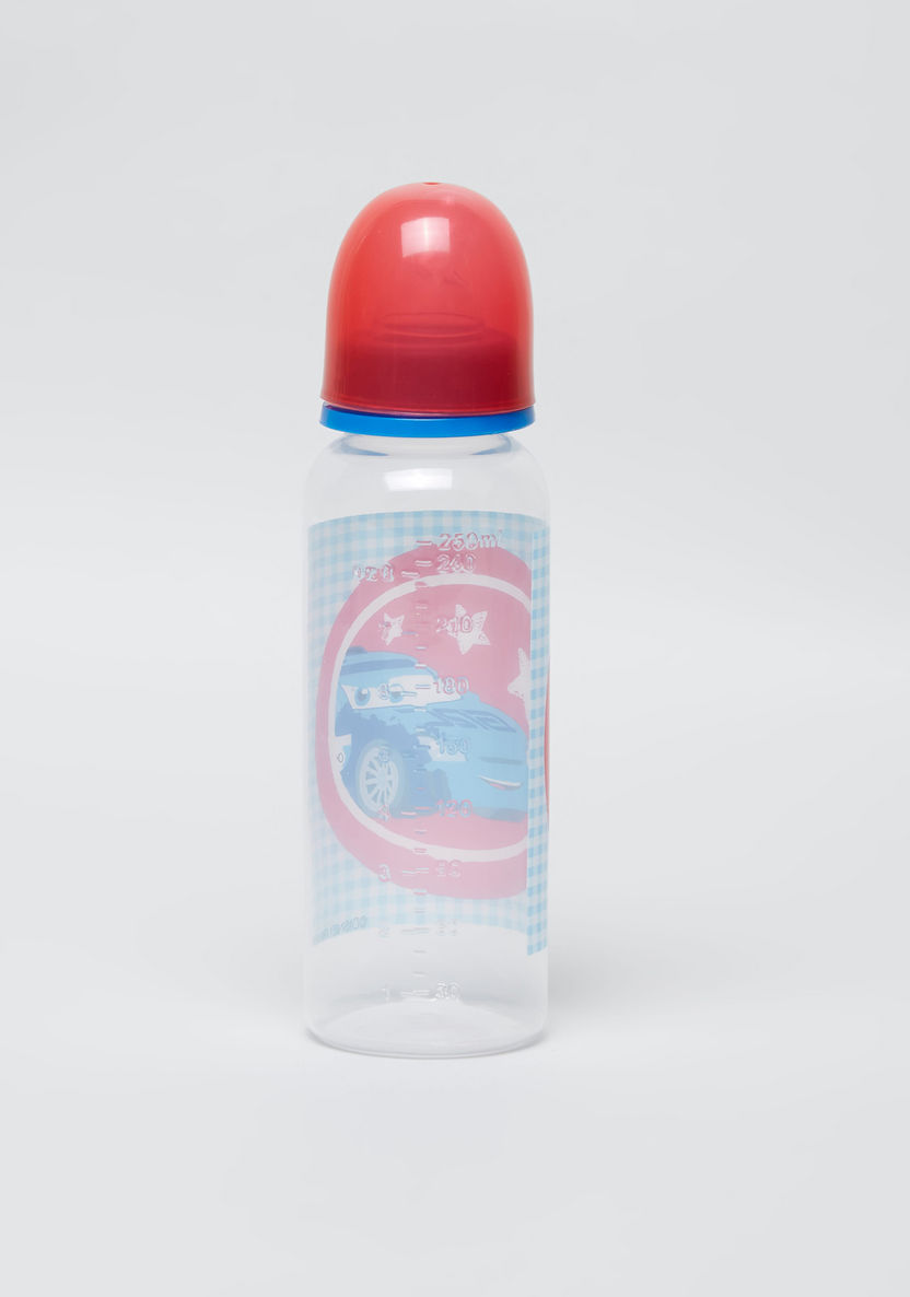 Disney Cars Print 3-Piece Feeding Bottle - 250 ml-Bottles and Teats-image-5