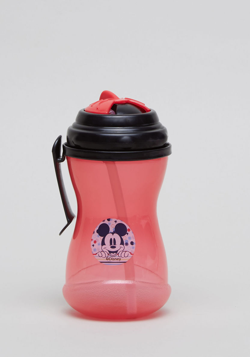 Disney Mickey Mouse Print Sipper with Straw-Mealtime Essentials-image-0