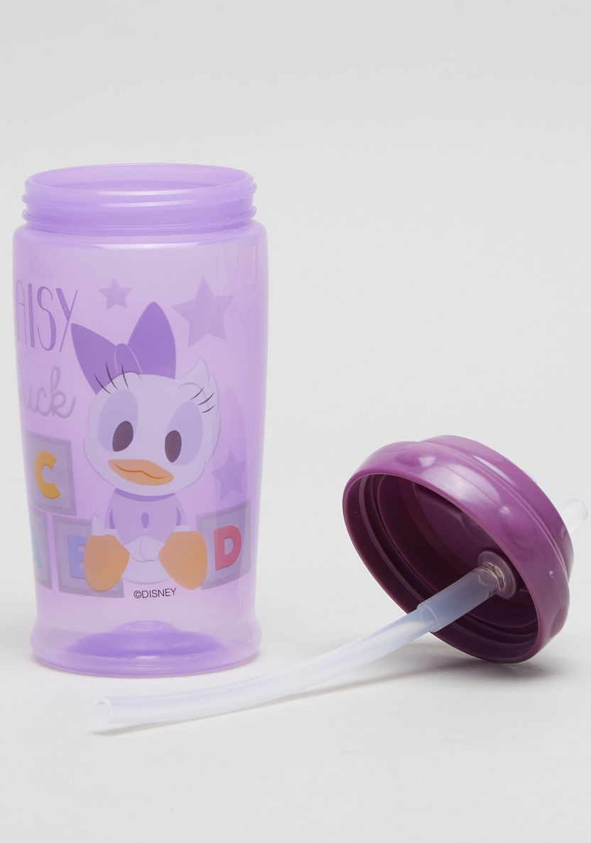 Disney Daisy Duck Print Sipper with Straw-Mealtime Essentials-image-3