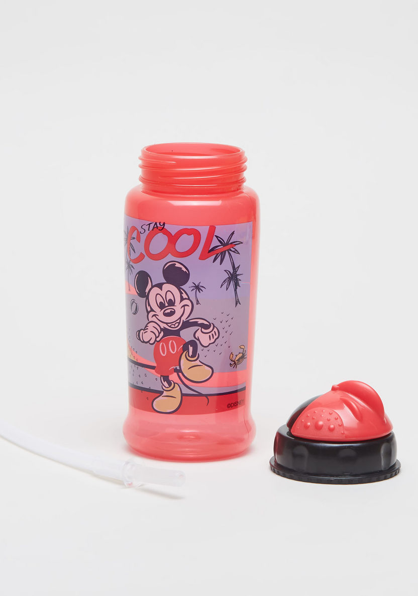 Disney Mickey Mouse Prints Sport Clip & Go Straw Sipper-Mealtime Essentials-image-1