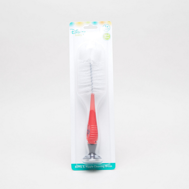 Mickey Mouse Print Bottle and Nipple Brush