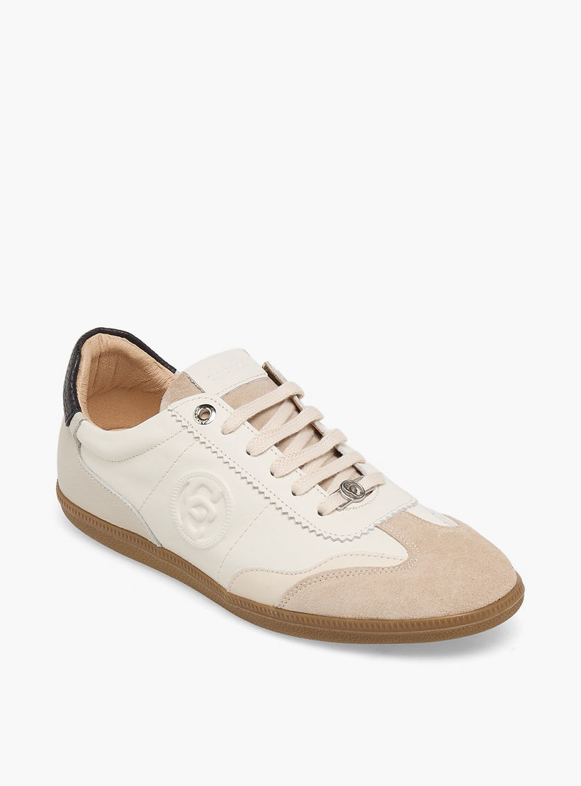حذاء سنيكرز كاحل جلد برباط للنساء من كارميلا-women-shoes-sneakers-image-2