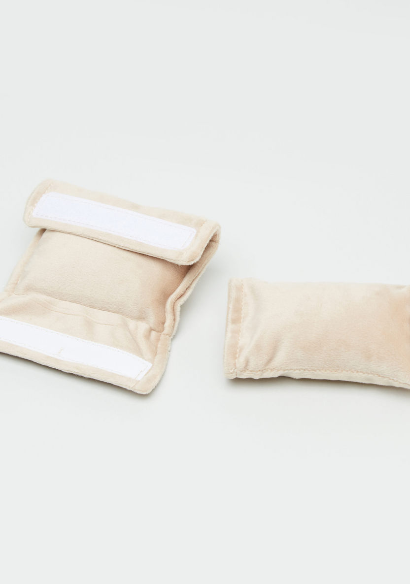 Juniors Textured 3-Piece Neck Pillow Travel Set - 90x100 cms-Baby Bedding-image-4