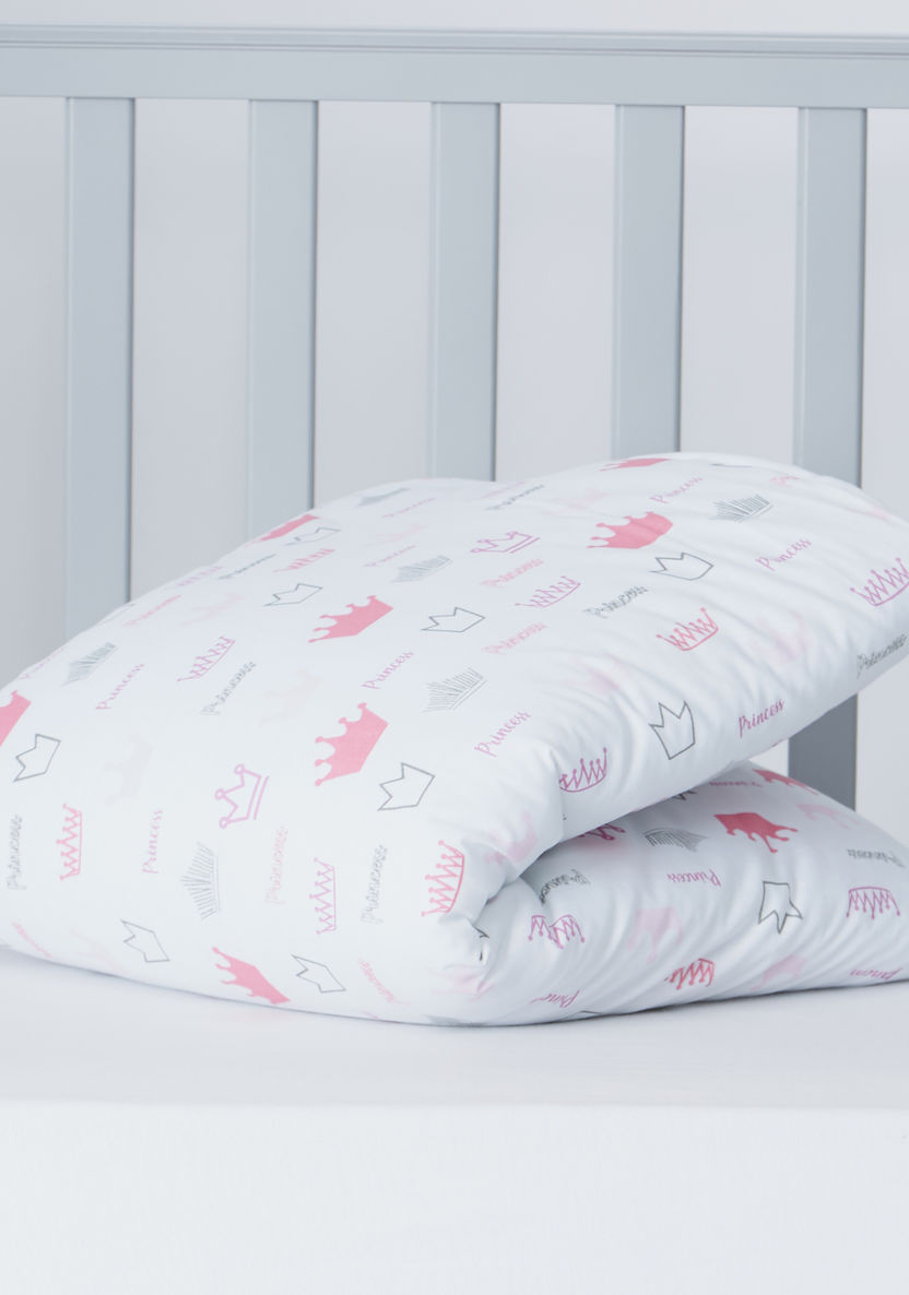 Juniors Crown Print Comforter-Baby Bedding-image-2