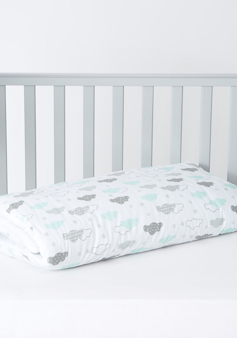 Juniors Cloud Print Comforter - 83x106 cms-Baby Bedding-image-2