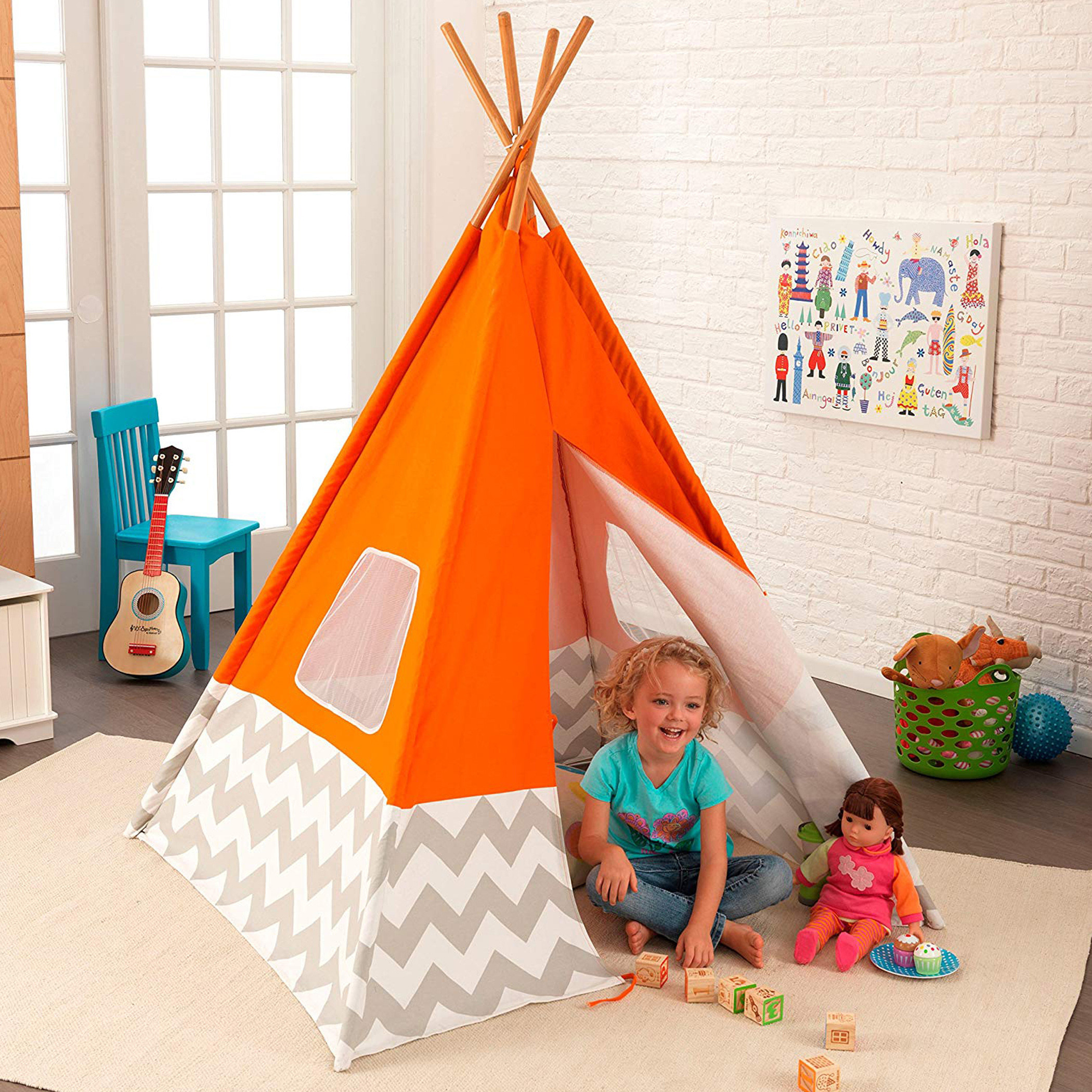 خيمة تيبي من كيد كرافت-toys-outdoor-playhousesandplayards-image-5