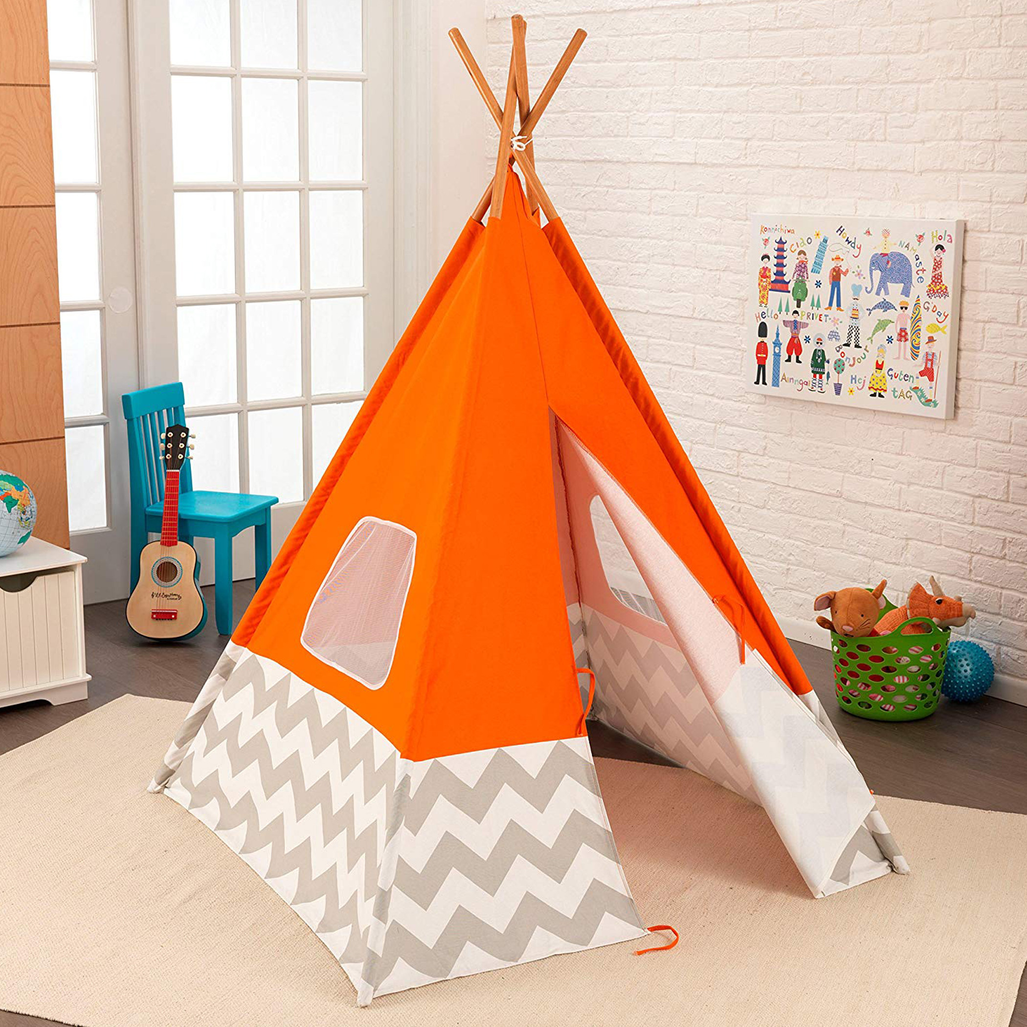 خيمة تيبي من كيد كرافت-toys-outdoor-playhousesandplayards-image-6