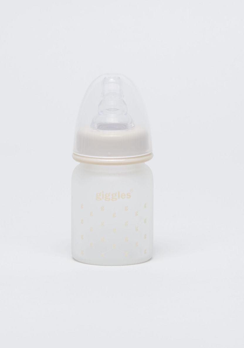 Giggles Printed Feeding Bottle with Cap - 50 ml-Bottles and Teats-image-0