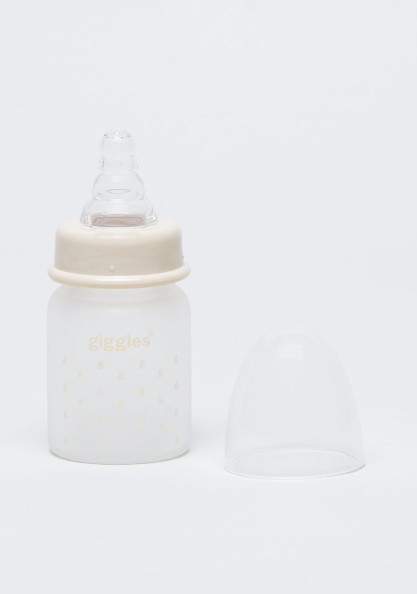 Giggles Printed Feeding Bottle with Cap - 50 ml-Bottles and Teats-image-1
