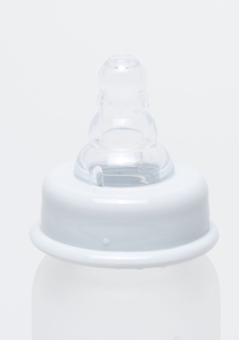 Giggles Glass Feeding Bottle with Cap - 120 ml-Bottles and Teats-image-2