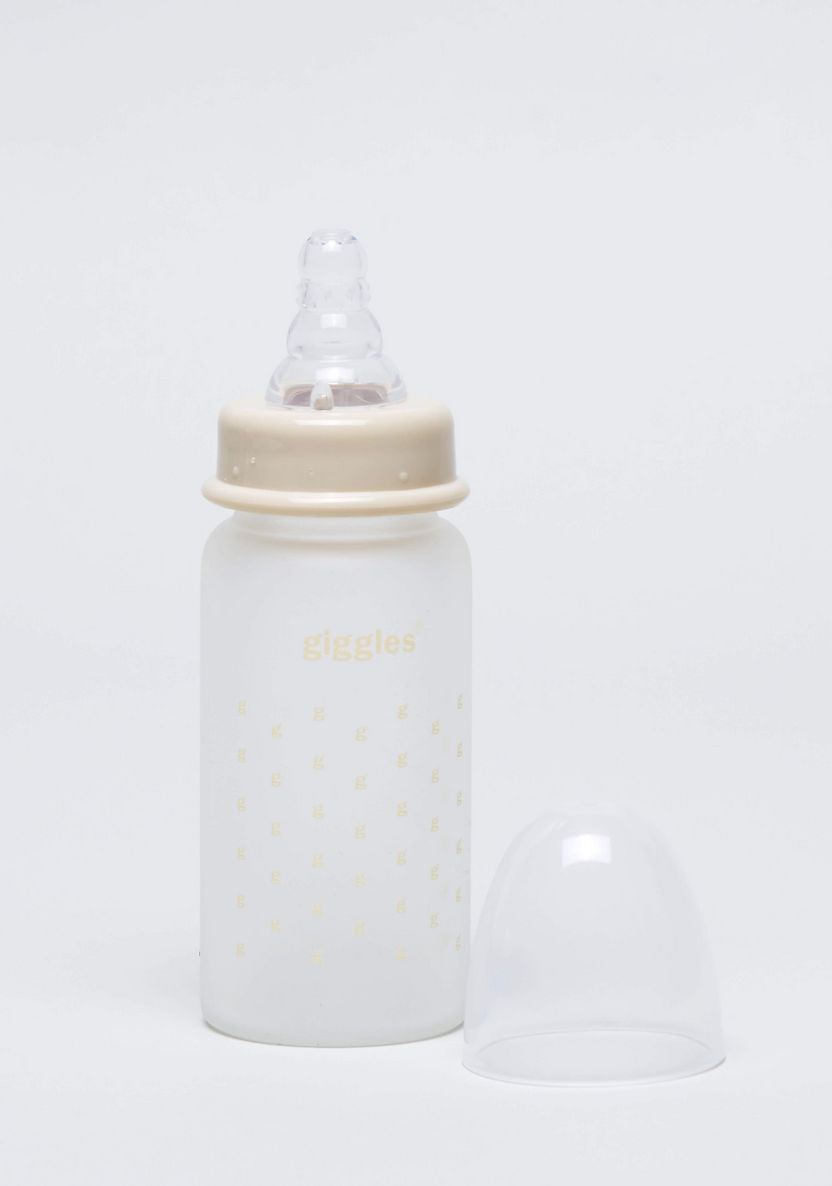 Giggles Star Print Feeding Bottle - 120 ml-Bottles and Teats-image-1