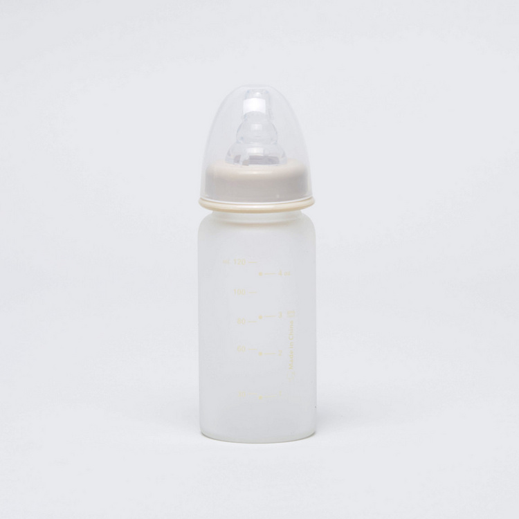 Giggles Star Print Feeding Bottle - 120 ml