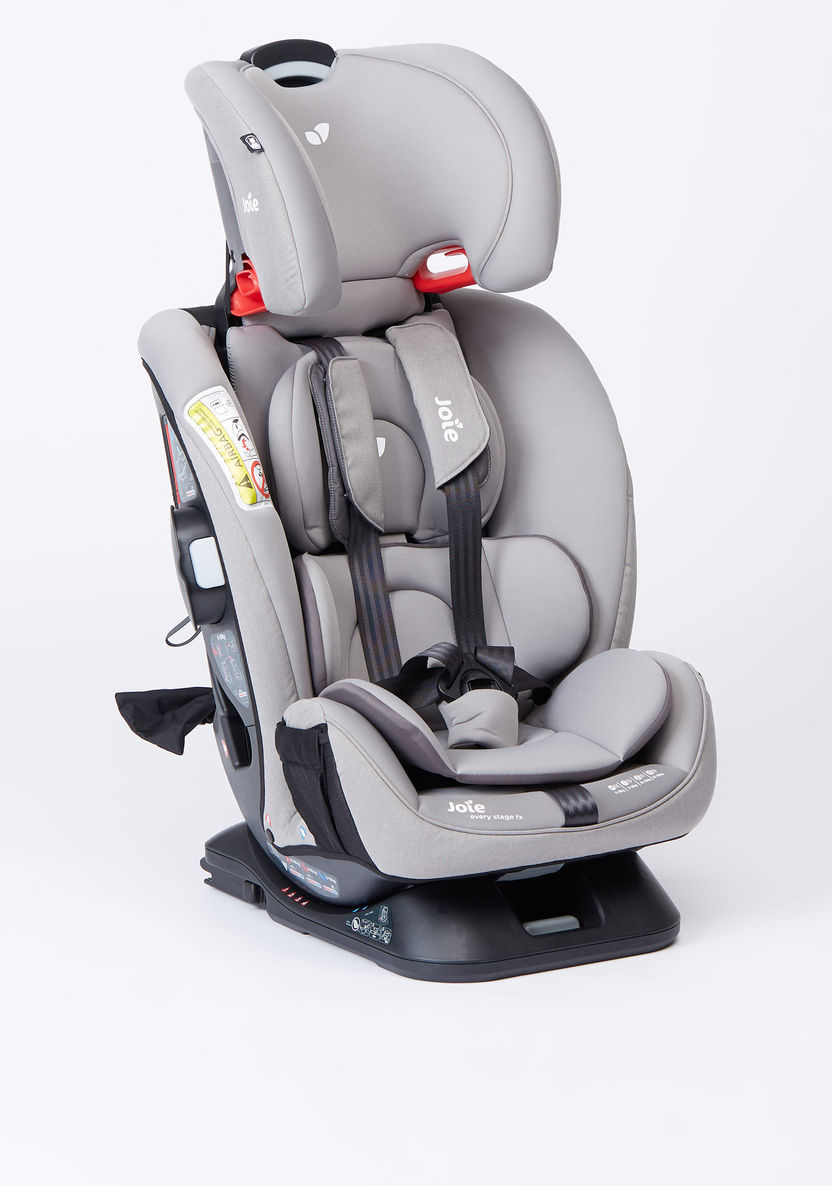 Joie Every Stages FX 4-in-1 Harness Car Seat - Grey Flannel (Up to 12 years)-Car Seats-image-0