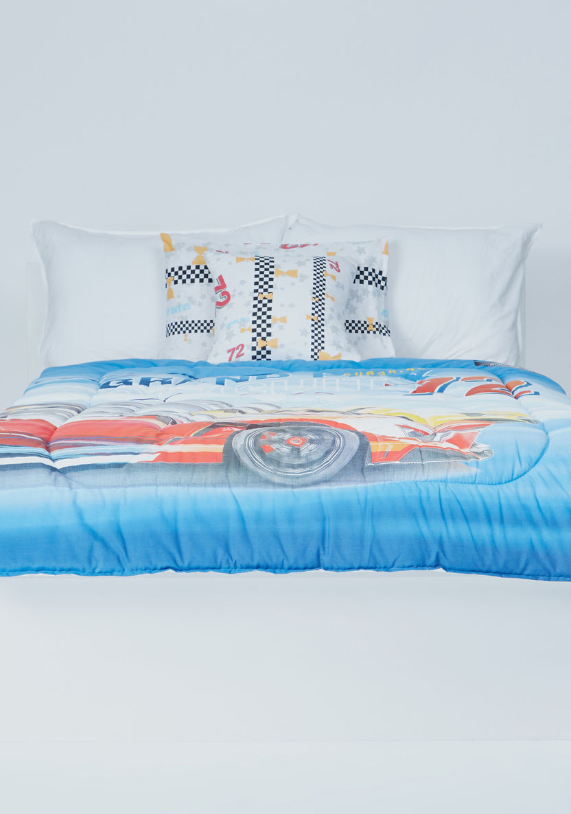 Juniors Printed 4-Piece Comforter Set - 130x170 cms-Baby Bedding-image-0