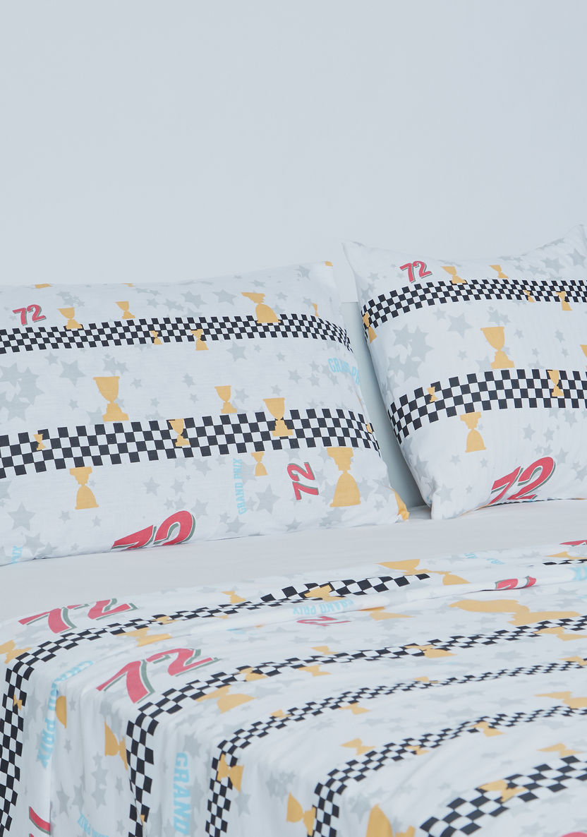 Juniors Printed 4-Piece Comforter Set - 130x170 cms-Baby Bedding-image-3