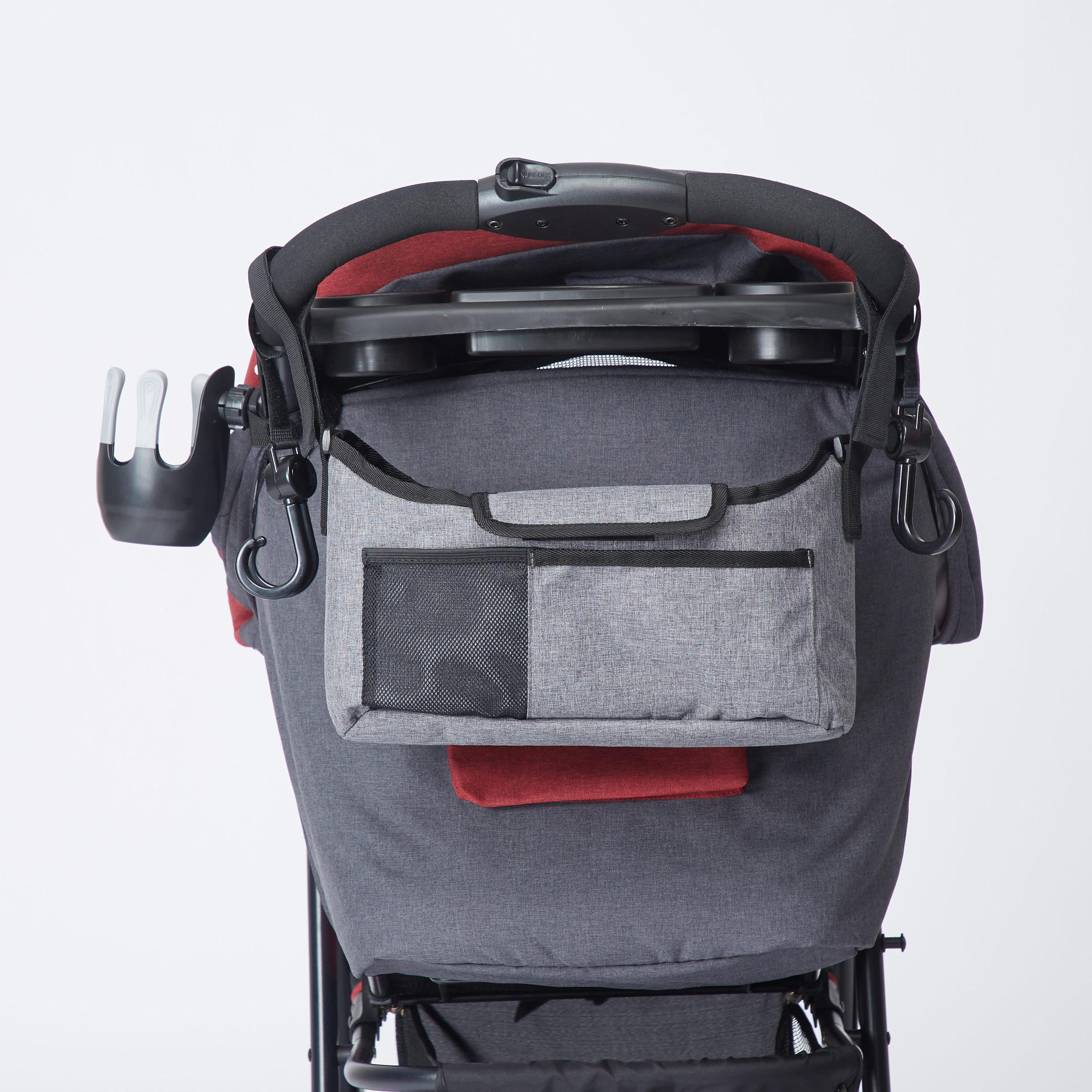 Juniors Grey Stroller Accessories Kit (0+ months)-baby-gear-strollersandprams-accessories-image-1