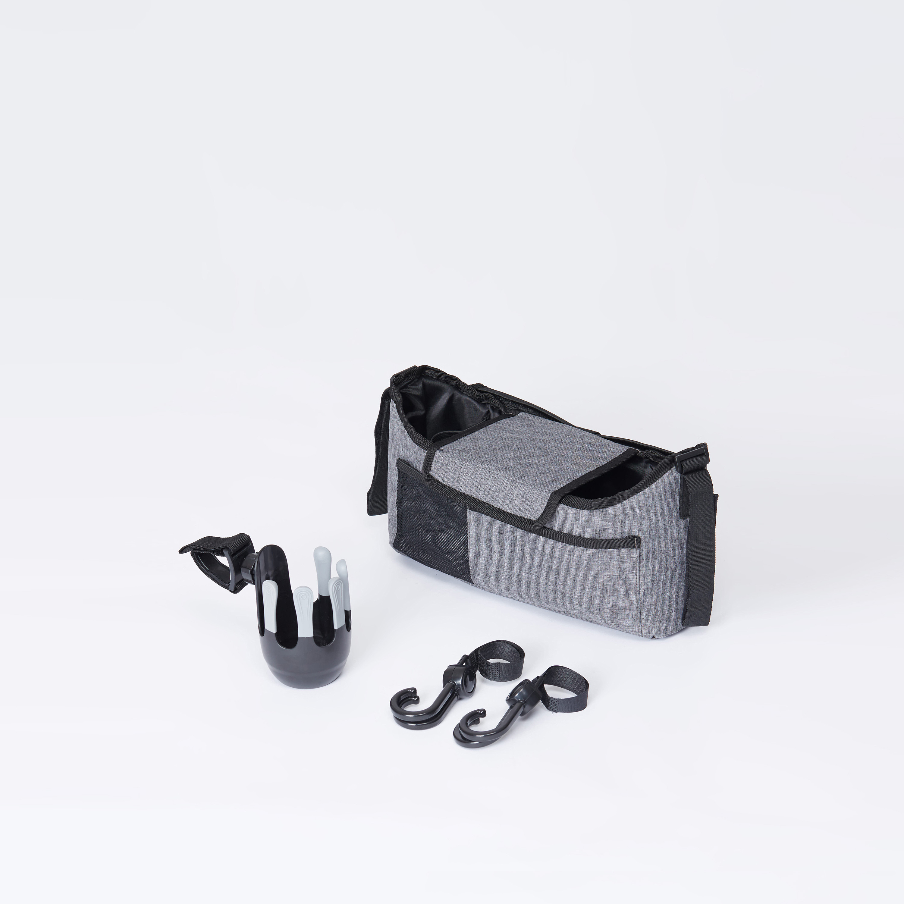 Juniors Grey Stroller Accessories Kit (0+ months)-baby-gear-strollersandprams-accessories-image-2