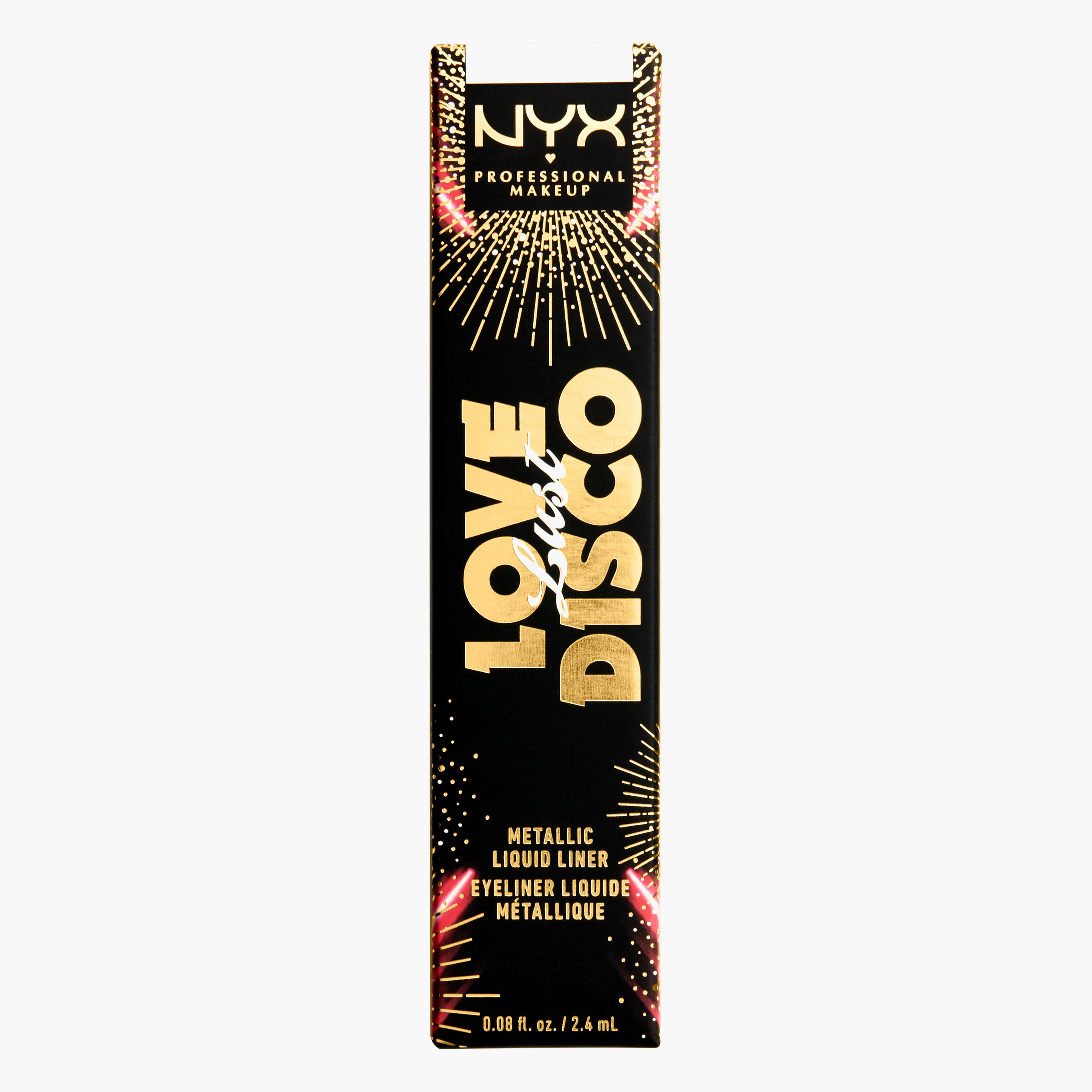 nyx love lust disco metallic liquid liner