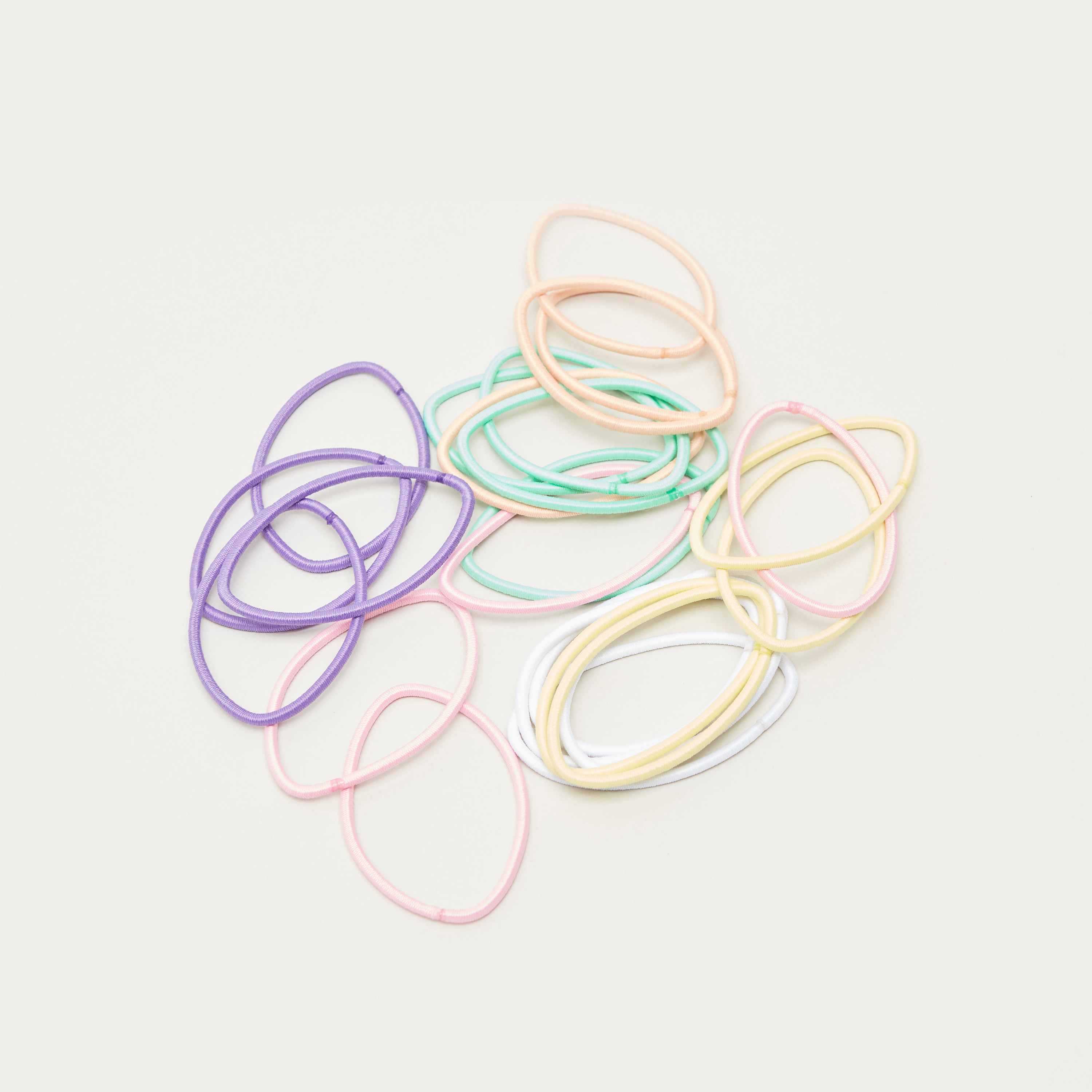 Elasticised Hair Ties - Set of 24-women-hairaccessories-others-image-3