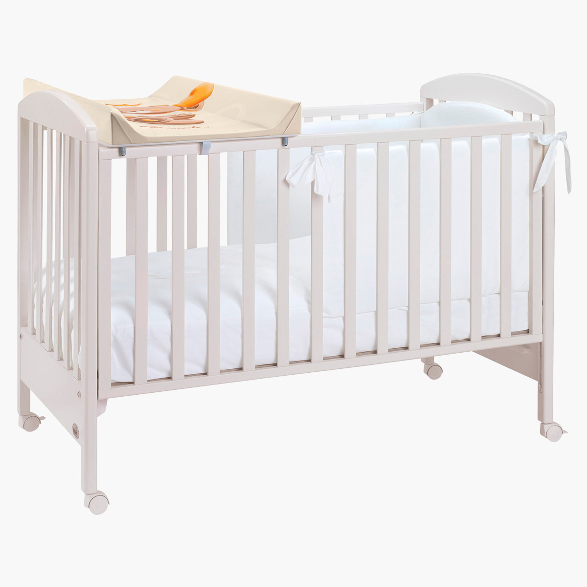 Over cot clearance changing mat