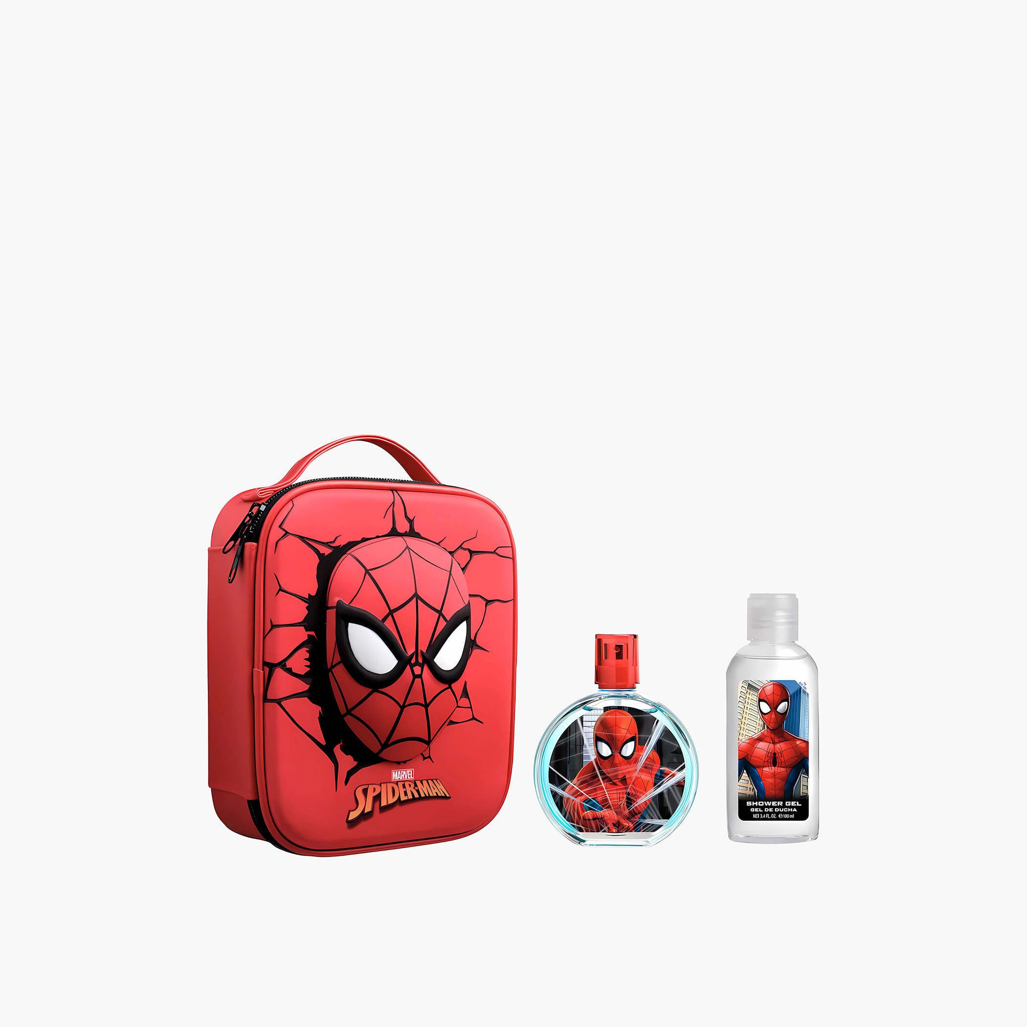 Spider-Man 3-Piece EDT Spray and Shower Gel Set-baby-bathandcare-hairbodyskincare-image-1