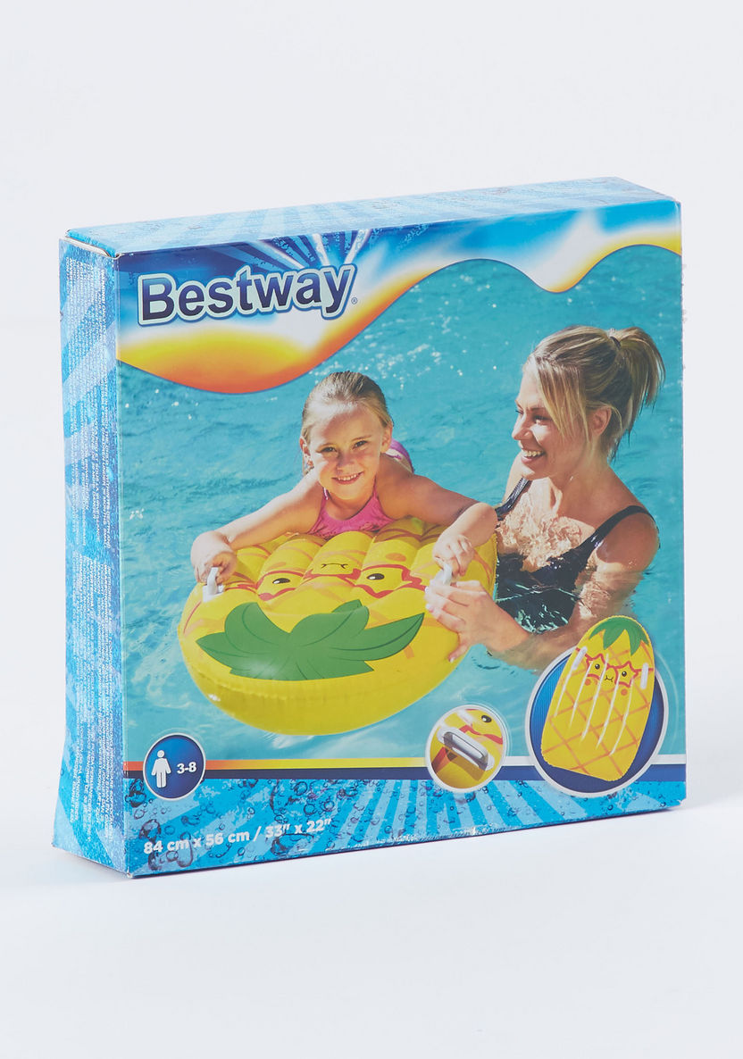 Bestway Pineapple Shaped Surf Buddy Pool Rider-Beach and Water Fun-image-0