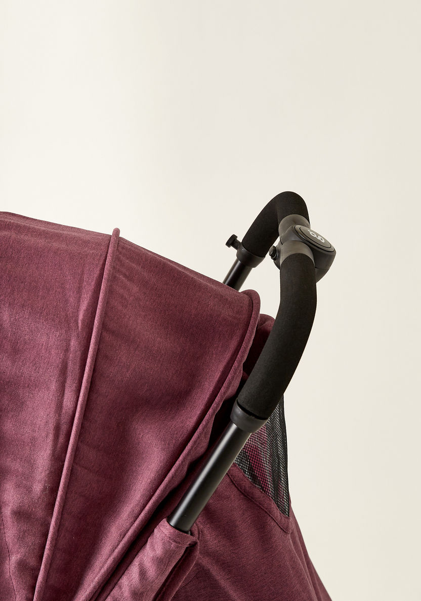 Giggles Nano Maroon Stroller with Sun Canopy (Upto 3 years)-Strollers-image-5