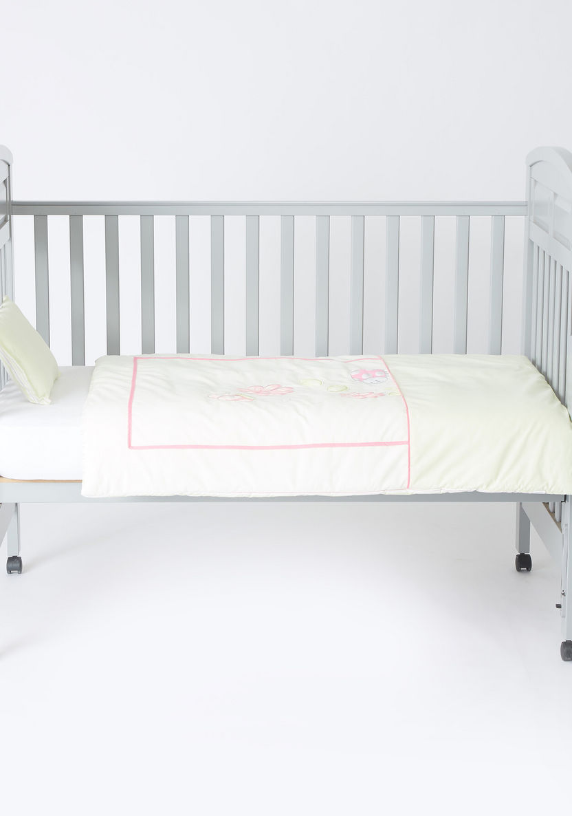 Juniors 2-Piece Caterpillar Print Comforter Set - 83x106 cms-Baby Bedding-image-0