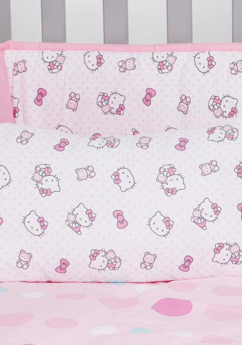 Hello Kitty Print 5-Piece Comforter Set-Baby Bedding-image-2