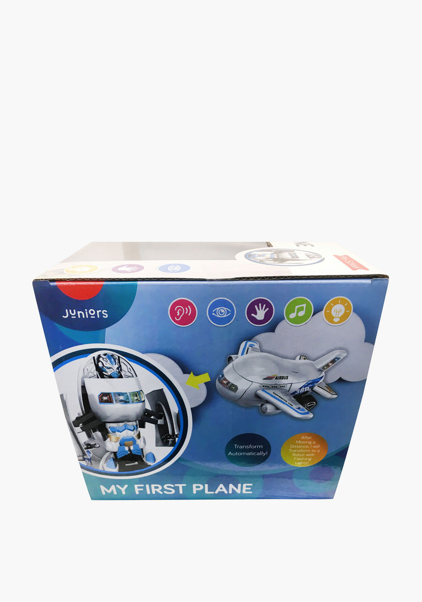 Juniors My First Plane Robot Toy-Baby and Preschool-image-1