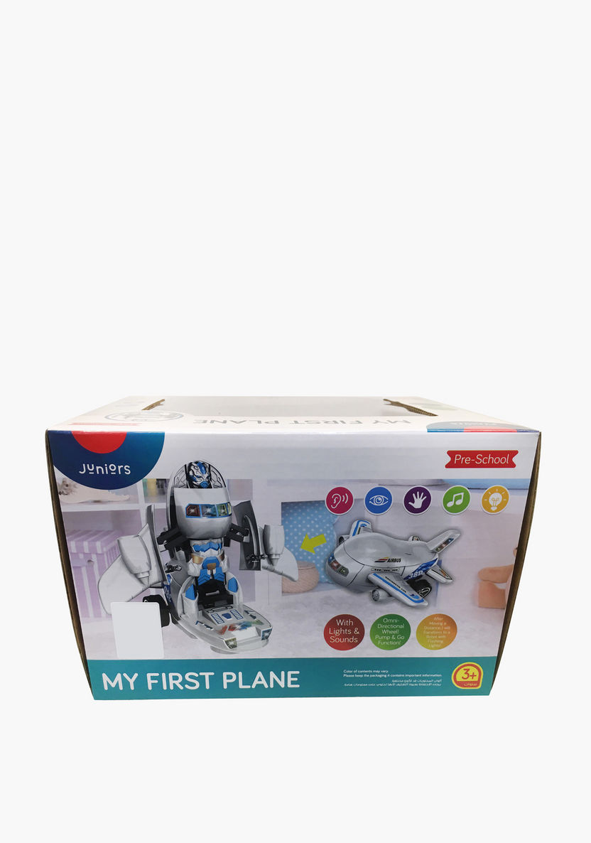 Juniors My First Plane Robot Toy-Baby and Preschool-image-2