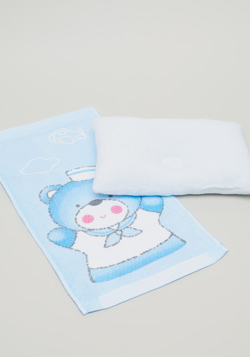 Ainon Baby Pillow with Printed Case-Baby Bedding-image-1