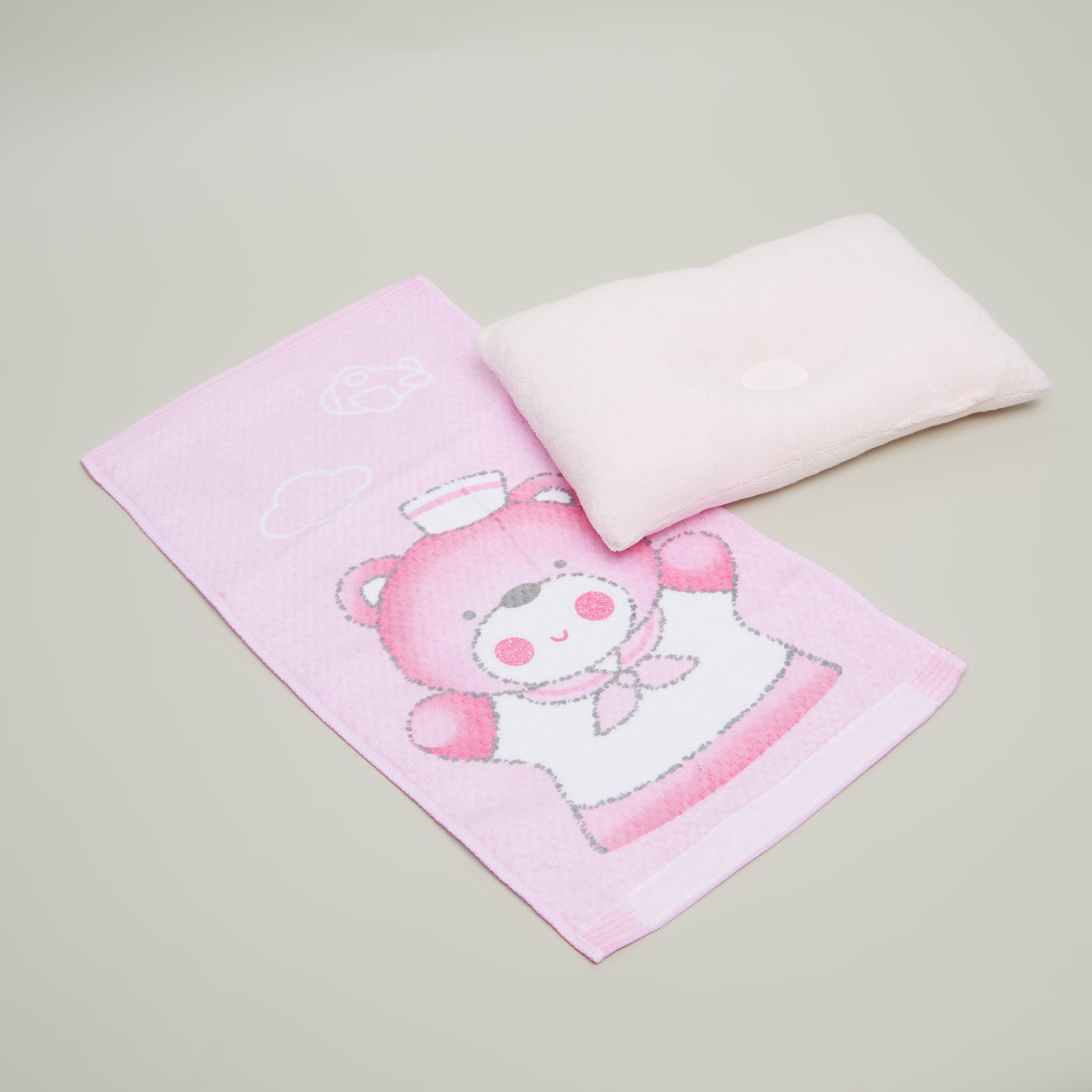 Ainon Textured Pillow with Printed Case-baby-nursery-babybedding-image-2