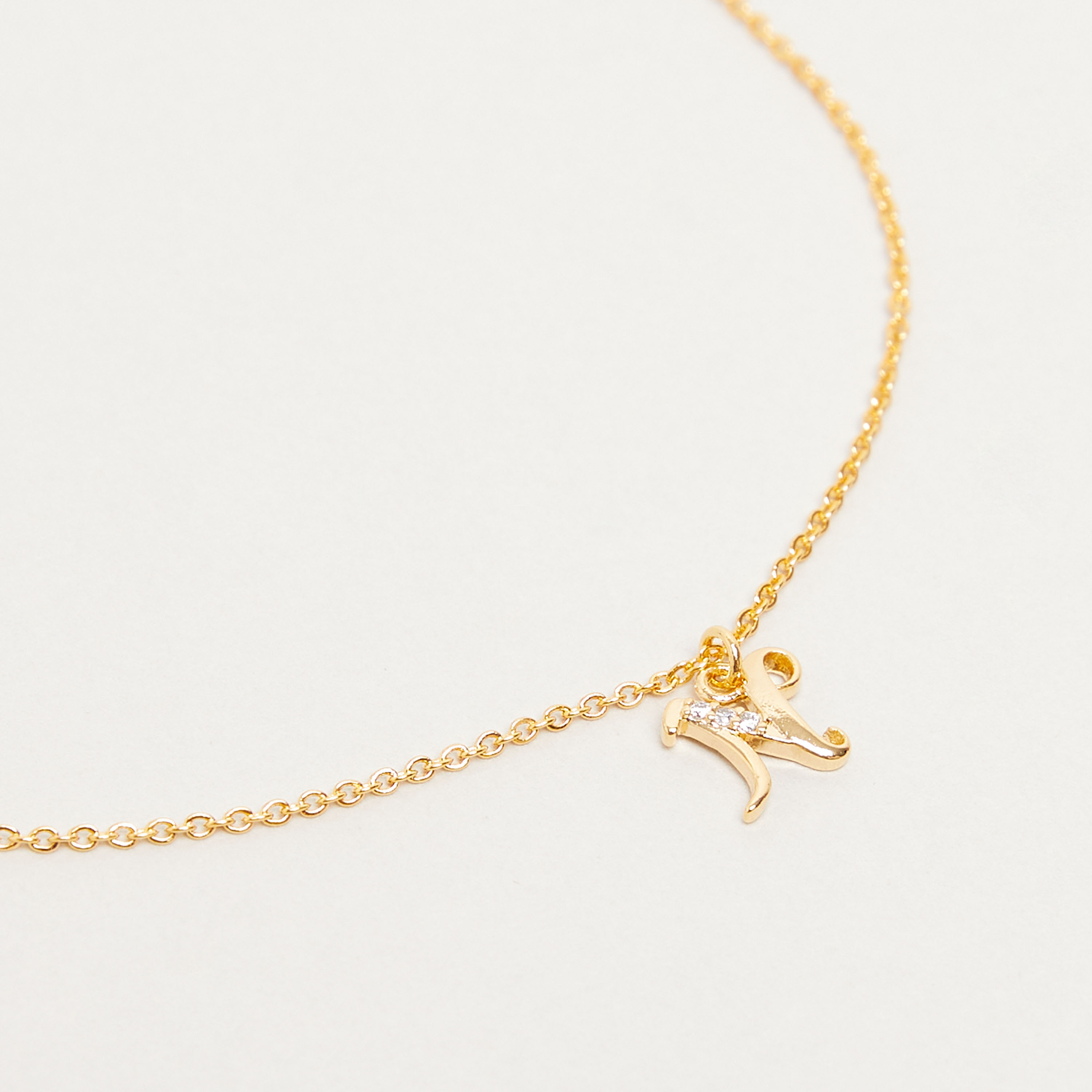 Crystal Studded English Letter N Anklet with Lobster Clasp Closure-women-watchesandjewellery-jewellery-anklets-image-3