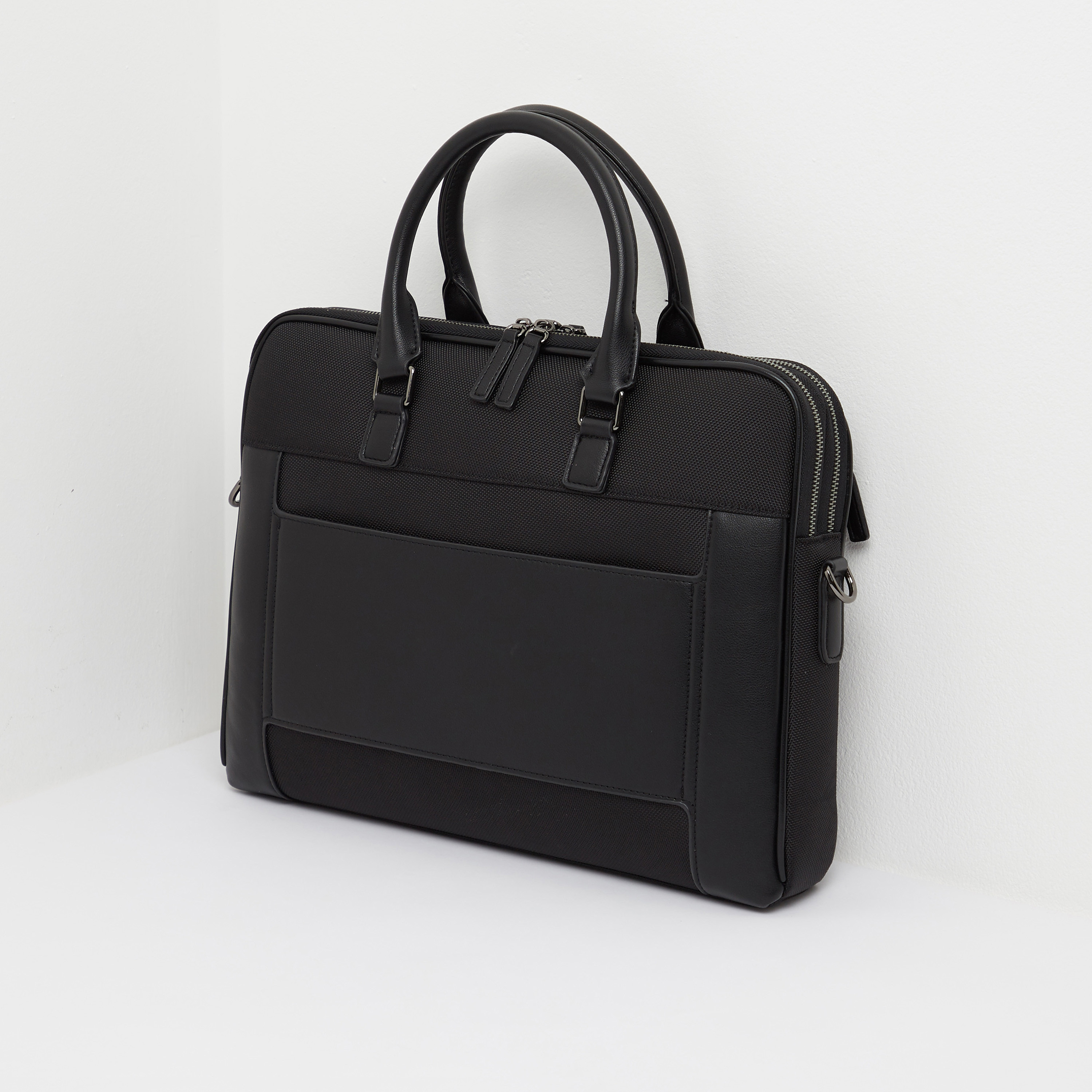 Duchini Plain Portfolio Bag-men-bags-image-3