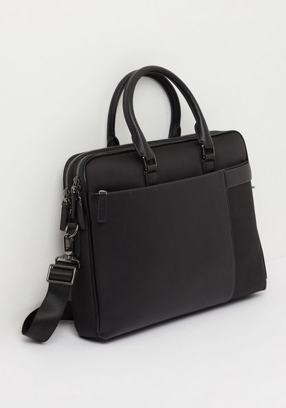 Duchini Plain Portfolio Bag-Men%27s Handbags-image-3
