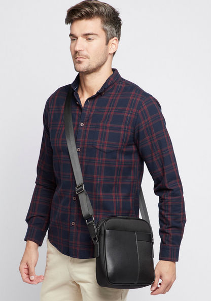 Duchini Crossbody Bag with Adjustable Strap-Men%27s Handbags-image-1