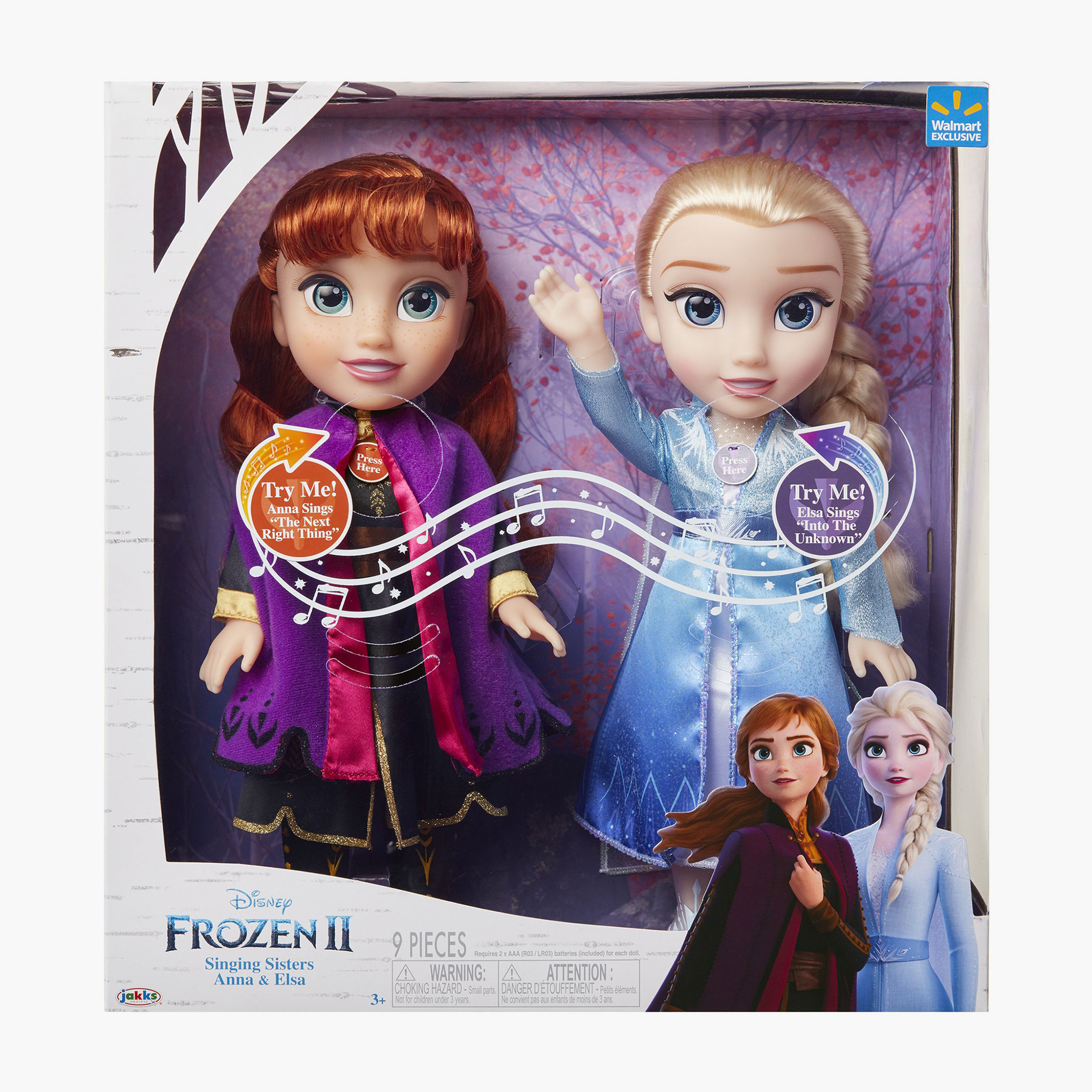 Disney frozen singing sisters clearance elsa and anna dolls