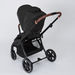 Giggles Aura Black Reversible Baby Stroller with Push-Button Fold Feature (Upto 3 years)-Strollers-thumbnail-3