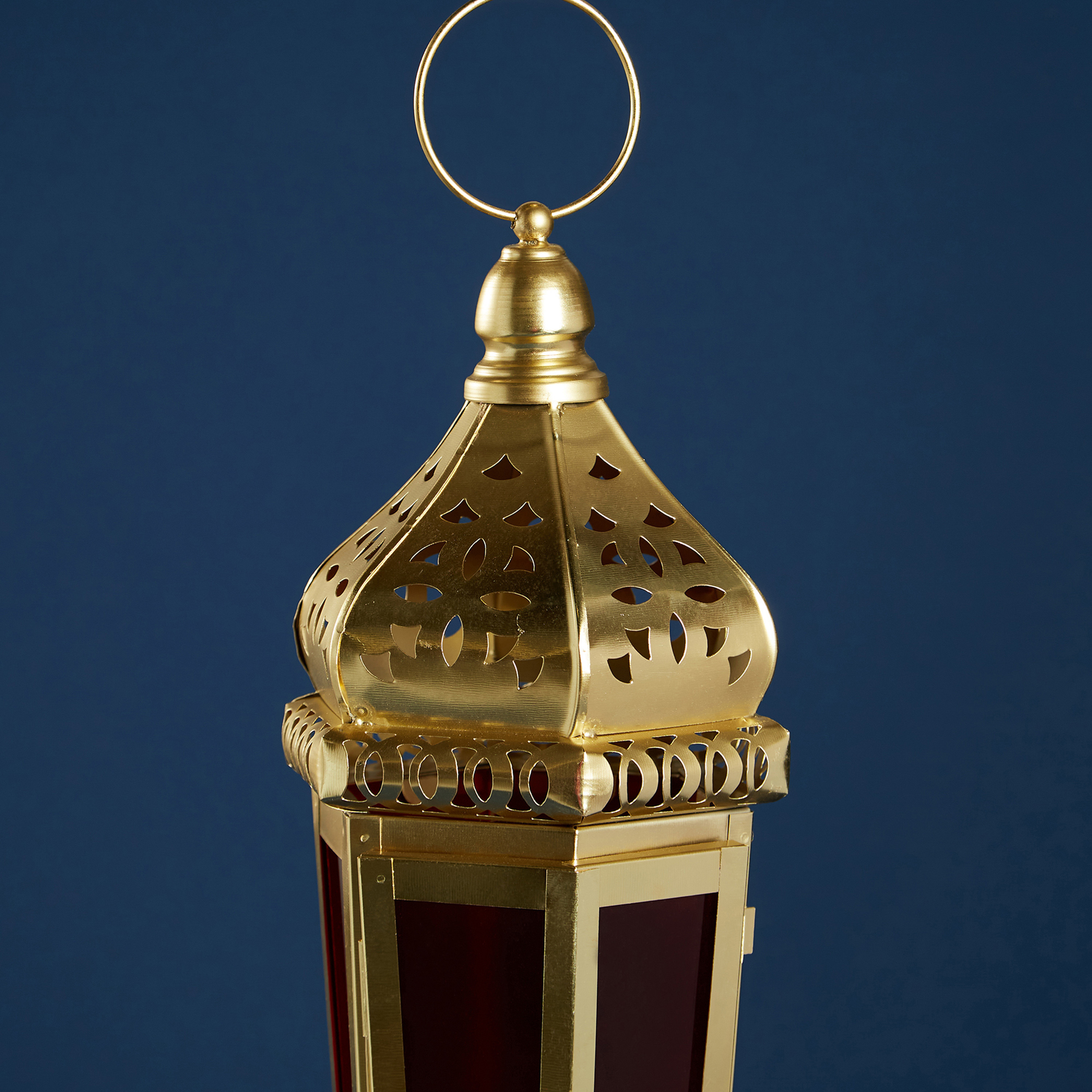 فانوس مغربي معلق - 46 سم-household-decor-candleholdersandlanterns-image-2