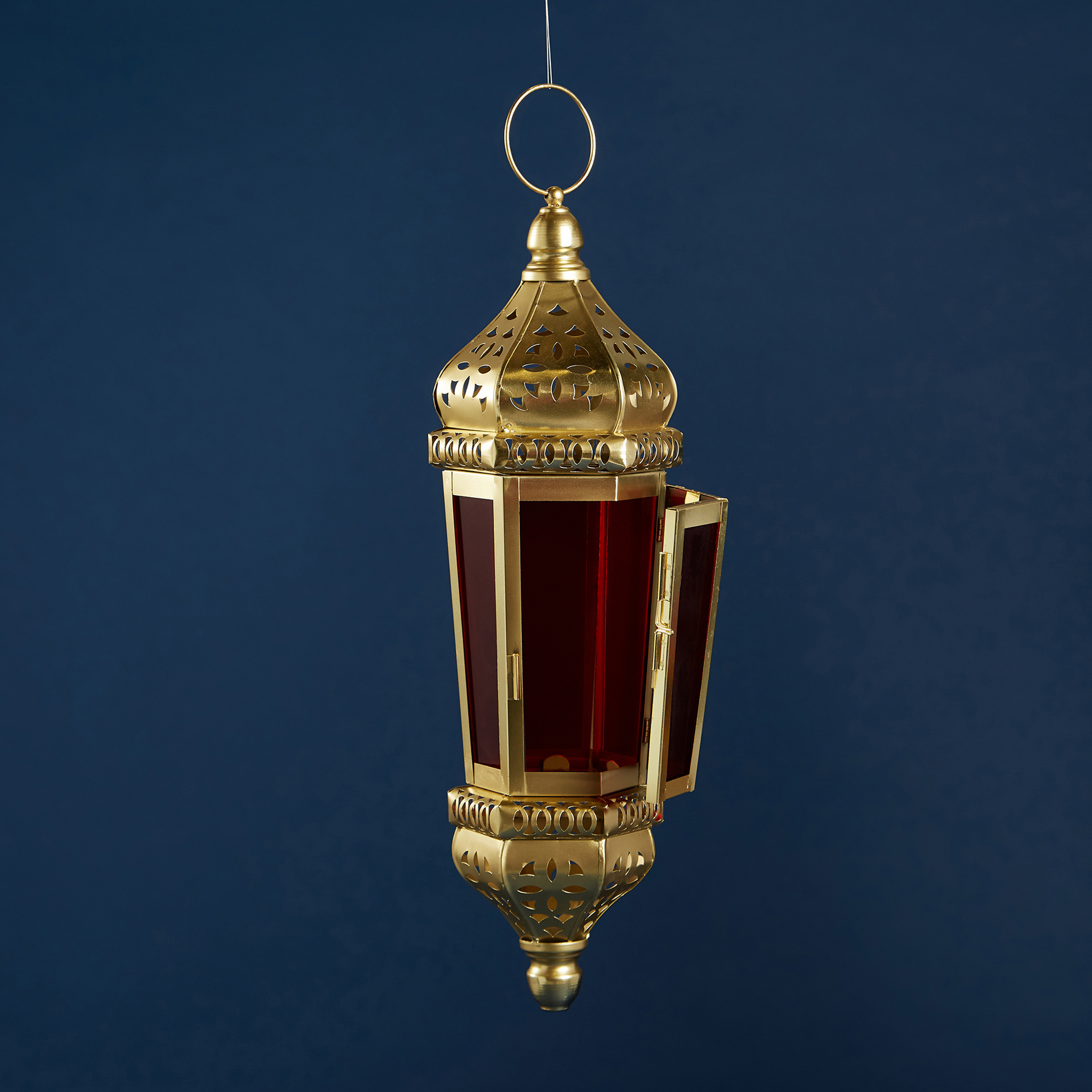 فانوس مغربي معلق - 46 سم-household-decor-candleholdersandlanterns-image-3