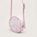 Barbie Print Round Handbag with Sequin Detail-Bags and Backpacks-thumbnail-2