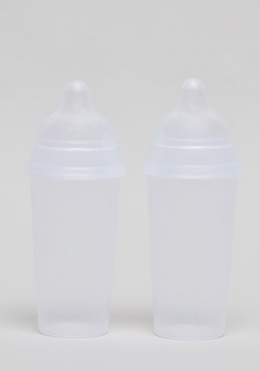 Steri-Bottle Disposable Feeding Bottles - Set of 2-Bottles and Teats-image-1