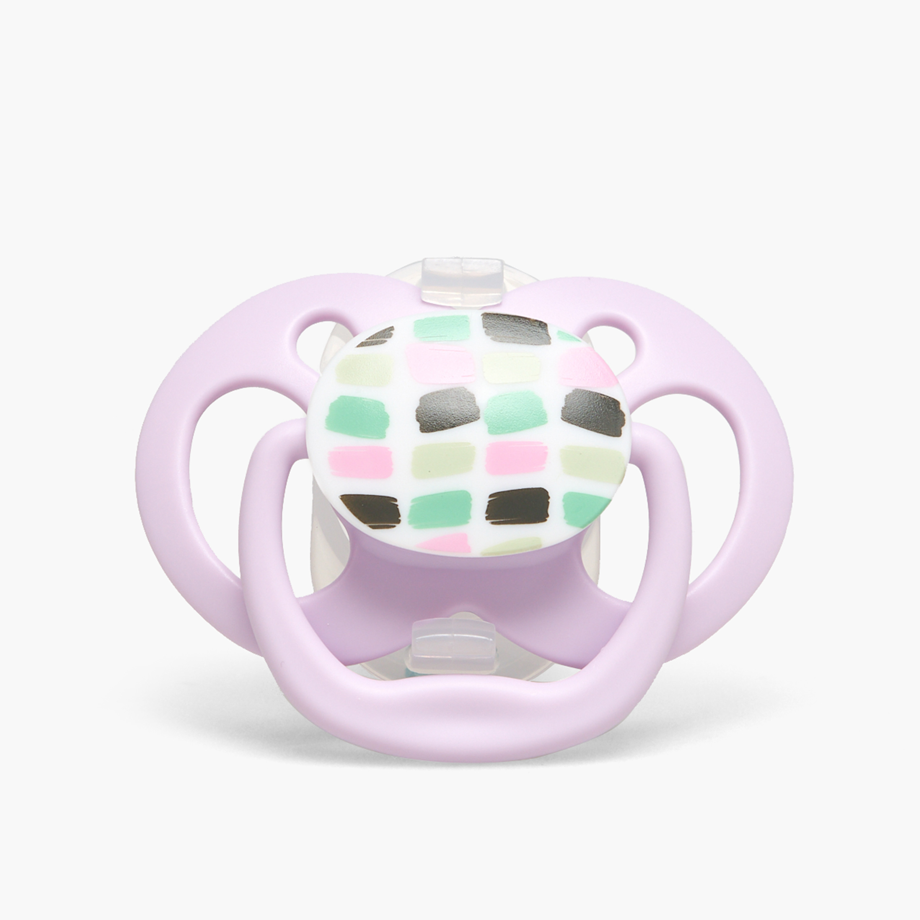 لهاية بميزة الفتح السهل من دكتور براونز- طقم من قطعتين-baby-feeding-pacifiers-image-2