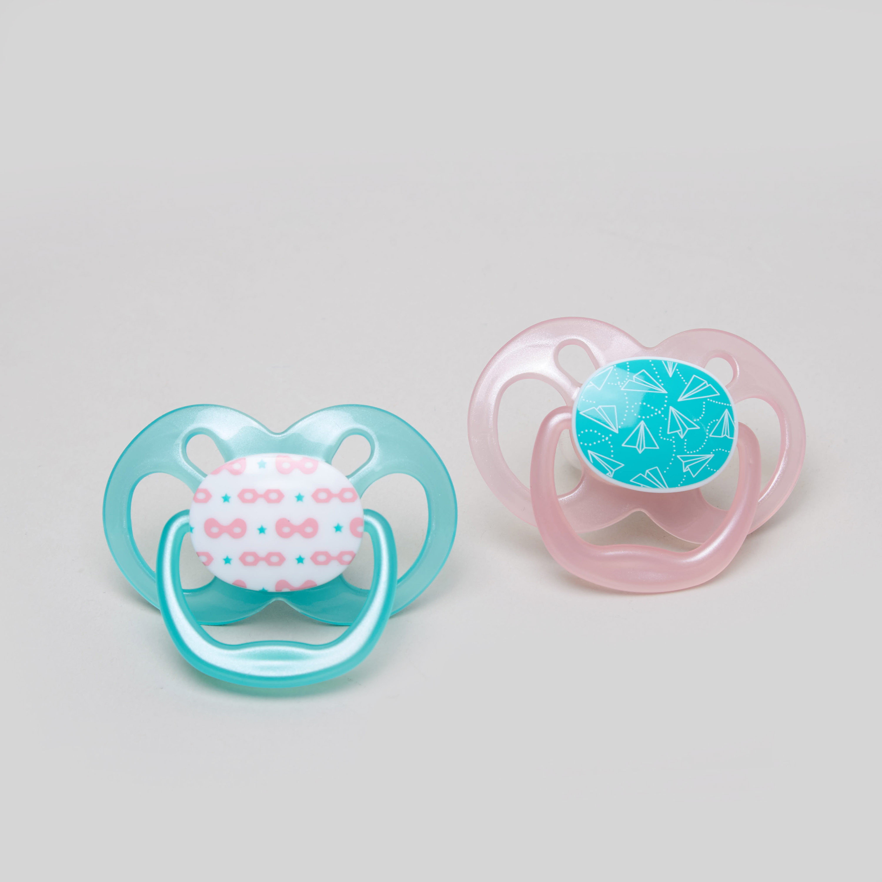Dr Brown's Advantage Open Shield Design Pacifier - Set of 2-baby-feeding-pacifiers-image-3