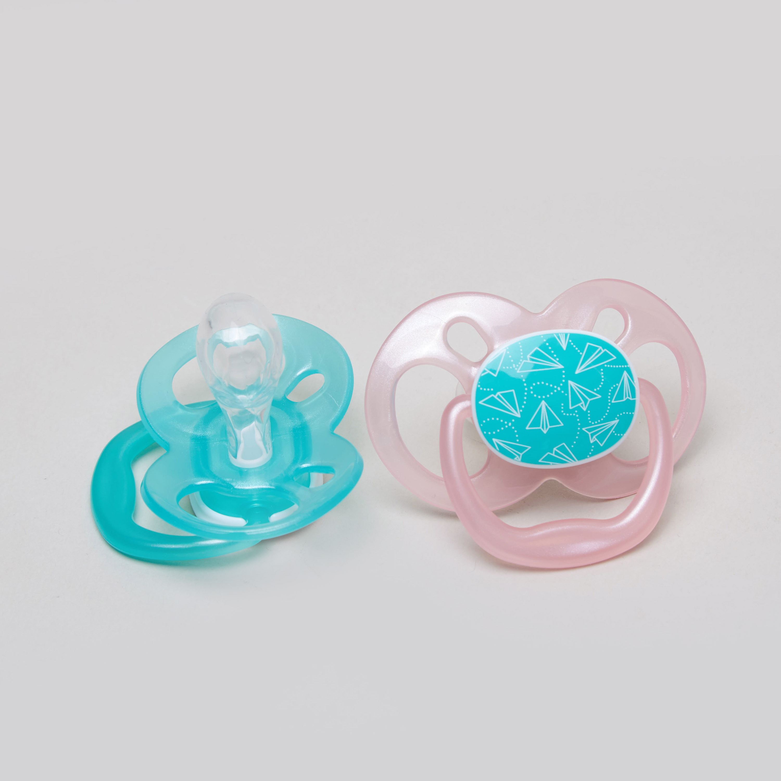 Dr Brown's Advantage Open Shield Design Pacifier - Set of 2-baby-feeding-pacifiers-image-4