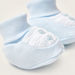Juniors Printed Baby Booties with Button Detail-Booties-thumbnail-2